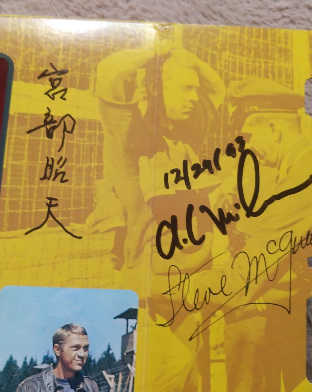 スティーブ・マックイーンのフィギュアA-2セット