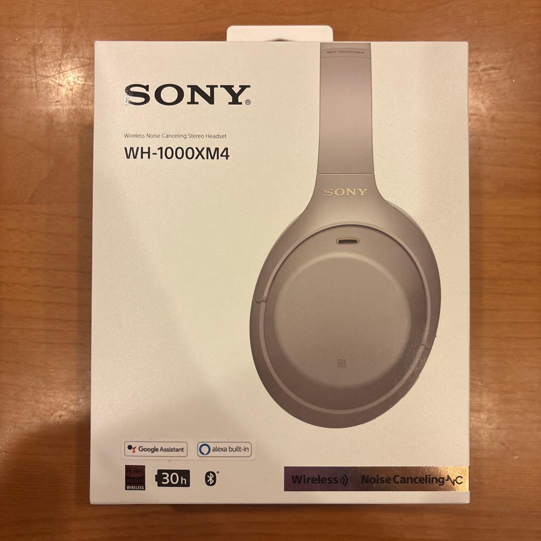 Sony WH-1000XM4 ワイヤレスヘッドホン グレー