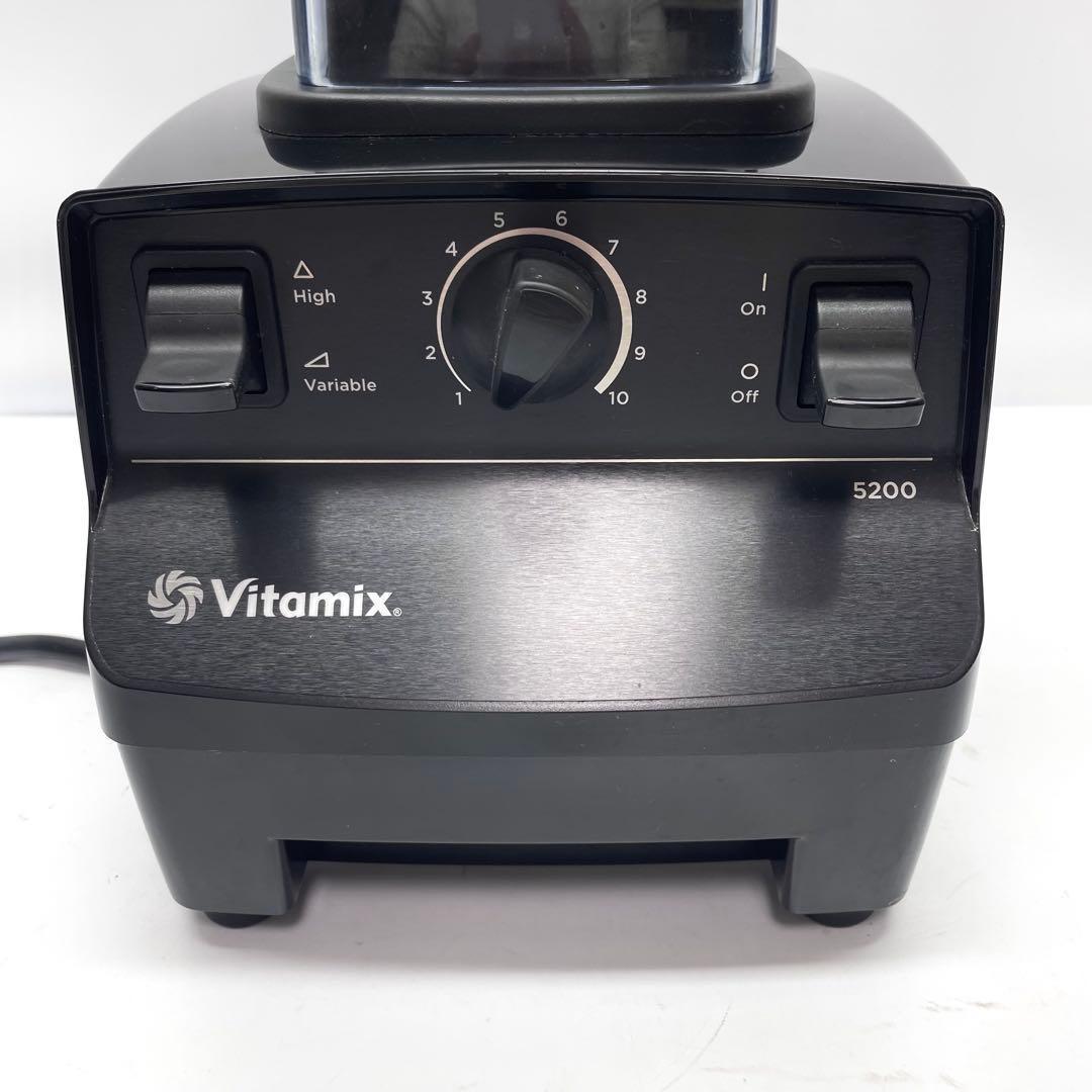 動作保証付　バイタミックス　5200S　ブラック　高性能ブレンダー　VM0103