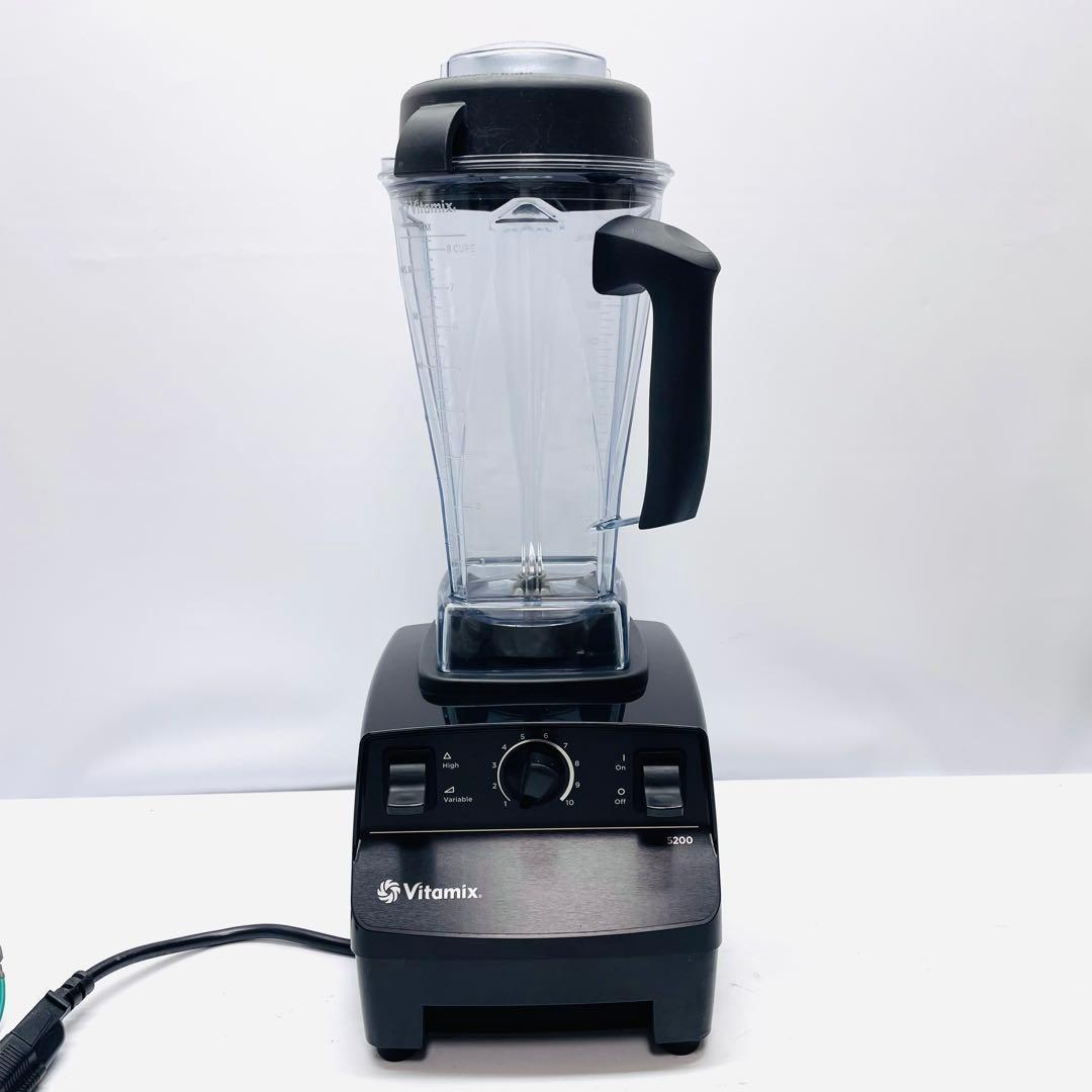 動作保証付　バイタミックス　5200S　ブラック　高性能ブレンダー　VM0103