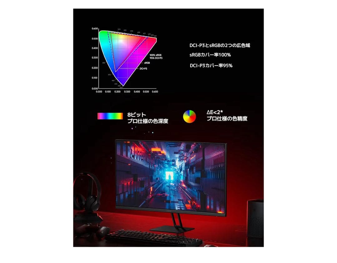 【ほぼ未使用】Xiaomi ゲーミングモニター G27Qi