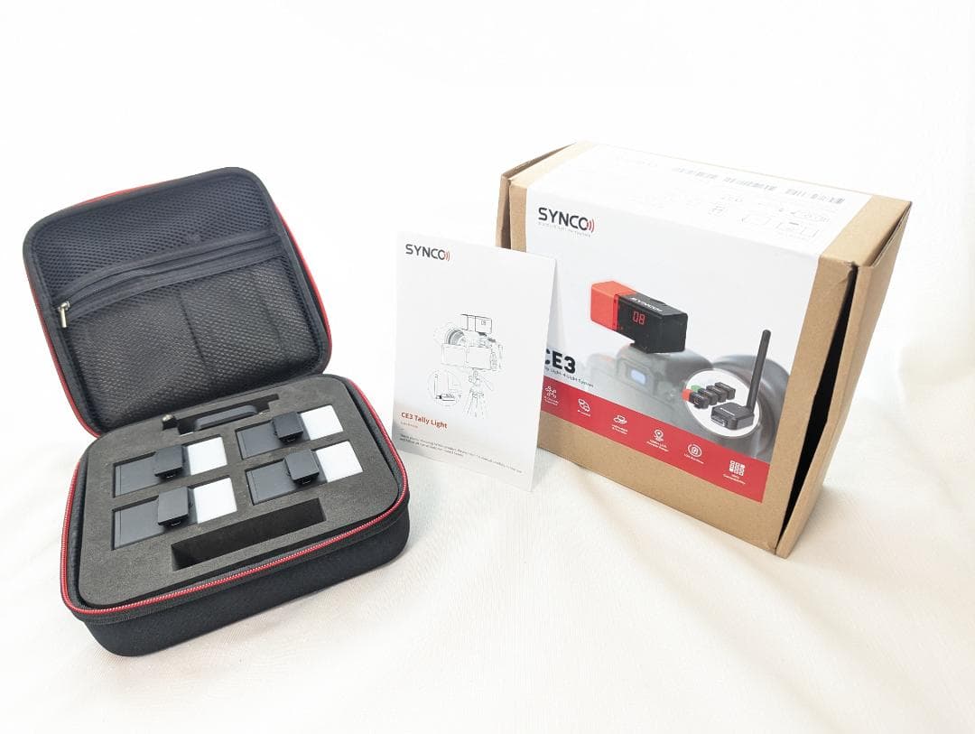 ■SYNCO CE3 ワイヤレスタリーライトシステム