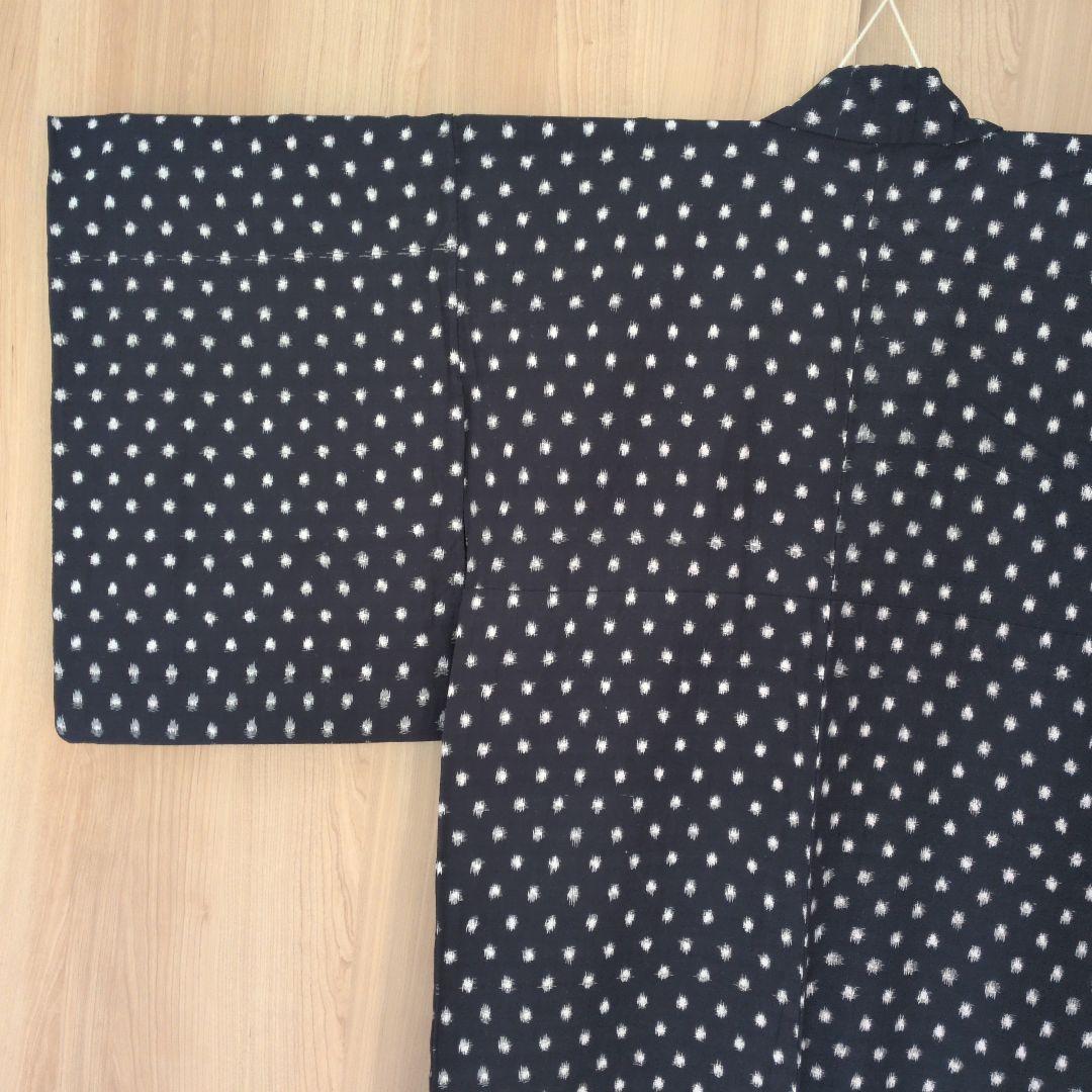 久留米絣　木綿着物　梅屋