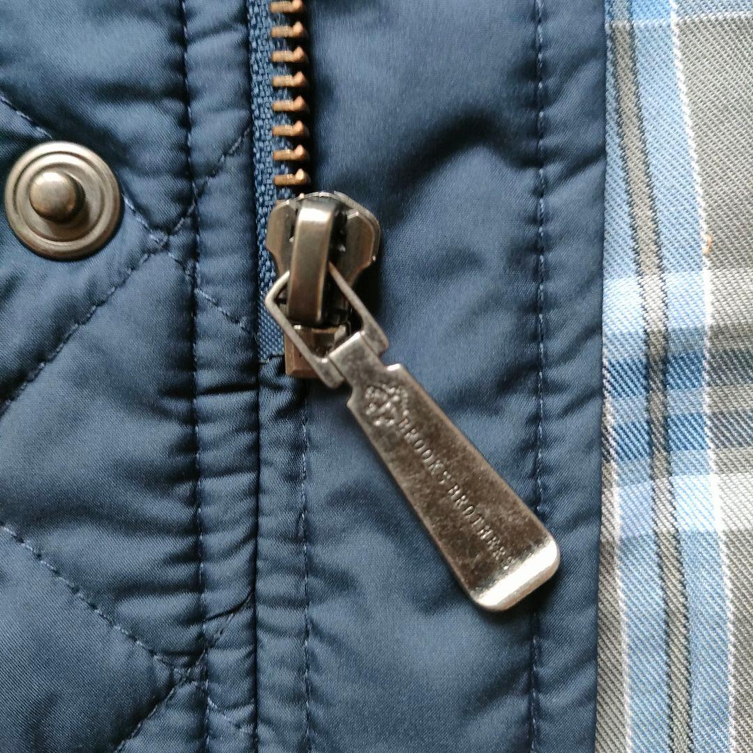 美品 ブルックスブラザーズ キルティングジャケット 中綿 チェック