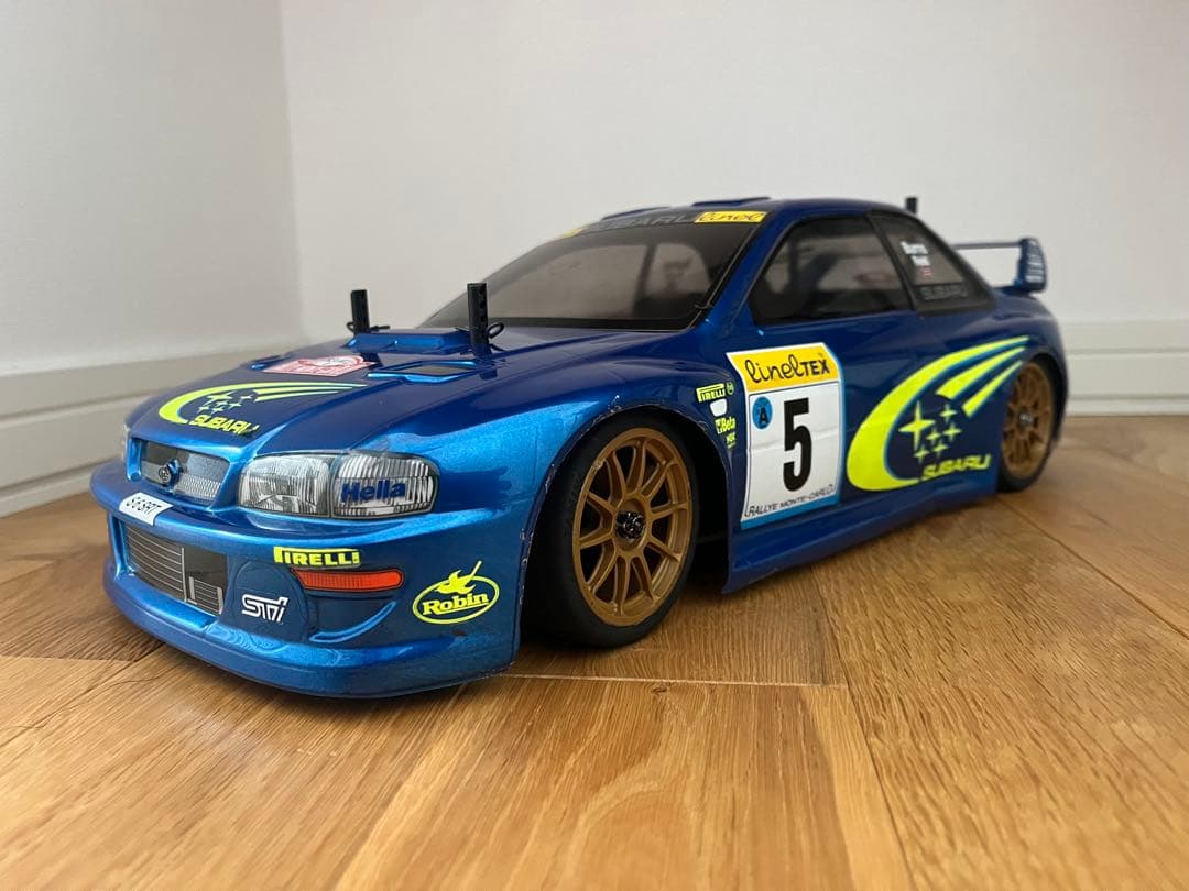 タミヤ tt01 SUBARU インプレッサ WRX STI 1/10