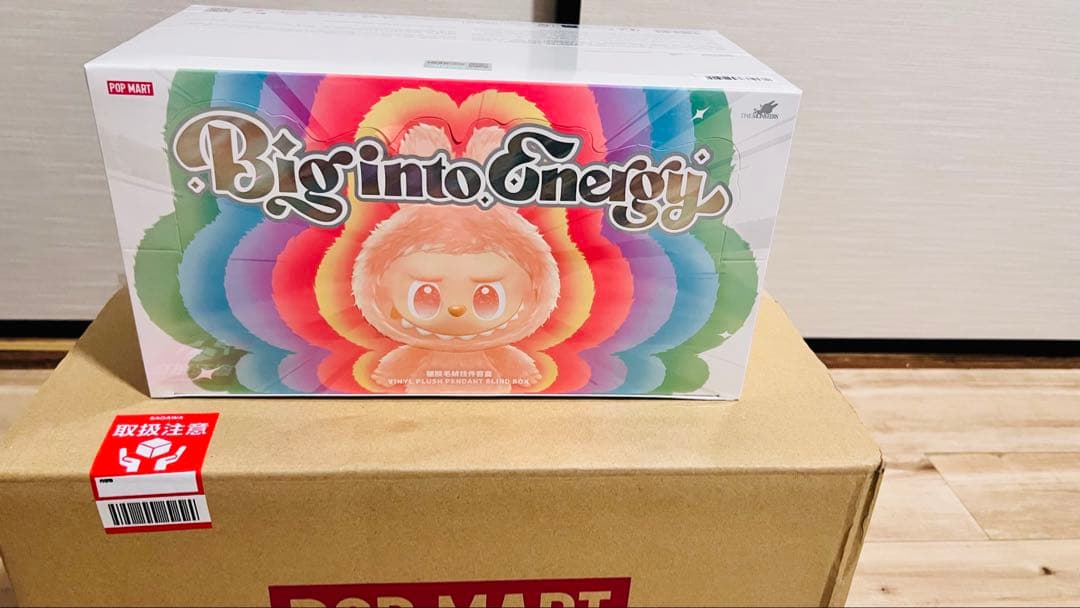 正規品 POPMART LABUBU Big into Energy 10box