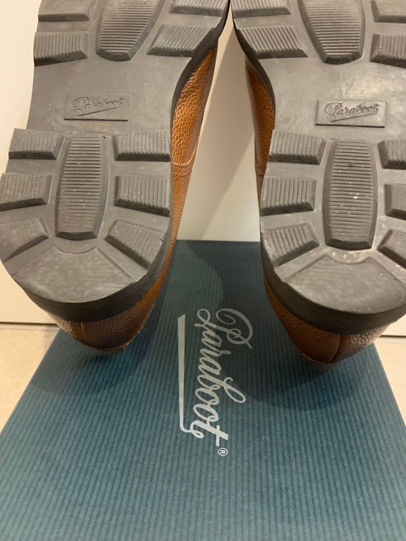 パラブーツ ウィリアム グレインコニャック UK7.5