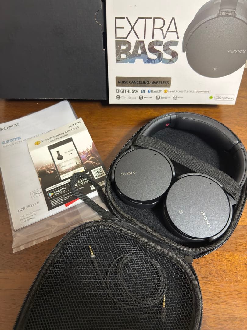 SONY MDR-XB950N1 Bluetooth ブラック オマケ 極美品