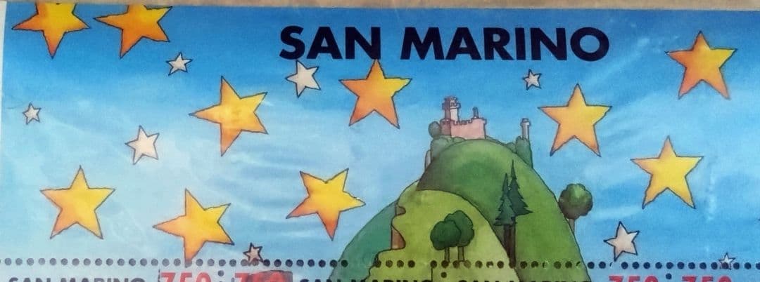 激レア　サンマリノ　 1993年 EC加盟12カ国 海外　外国　記念切手シート