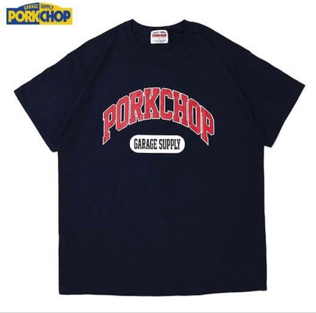 【4点セット】 PORKCHOP ポークチョップ COLLEGE TEE
