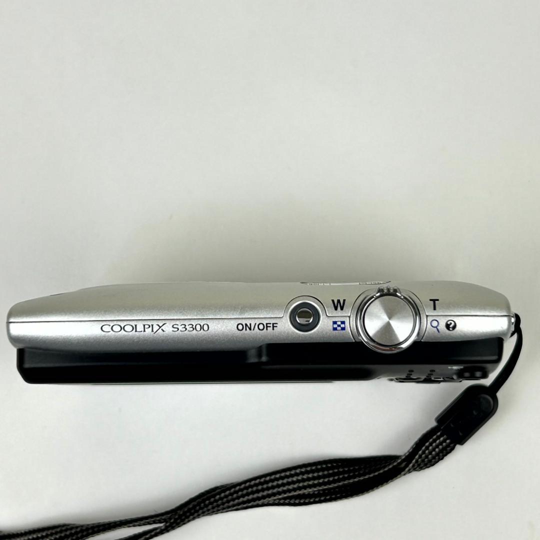 【ジャンク扱い】Nikon COOLPIX S3300 デジカメ　元箱・取説付