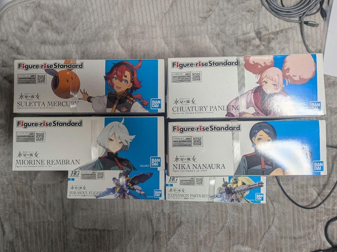 HGガンプラ・Figure-rise Standard 水星の魔女32点セット