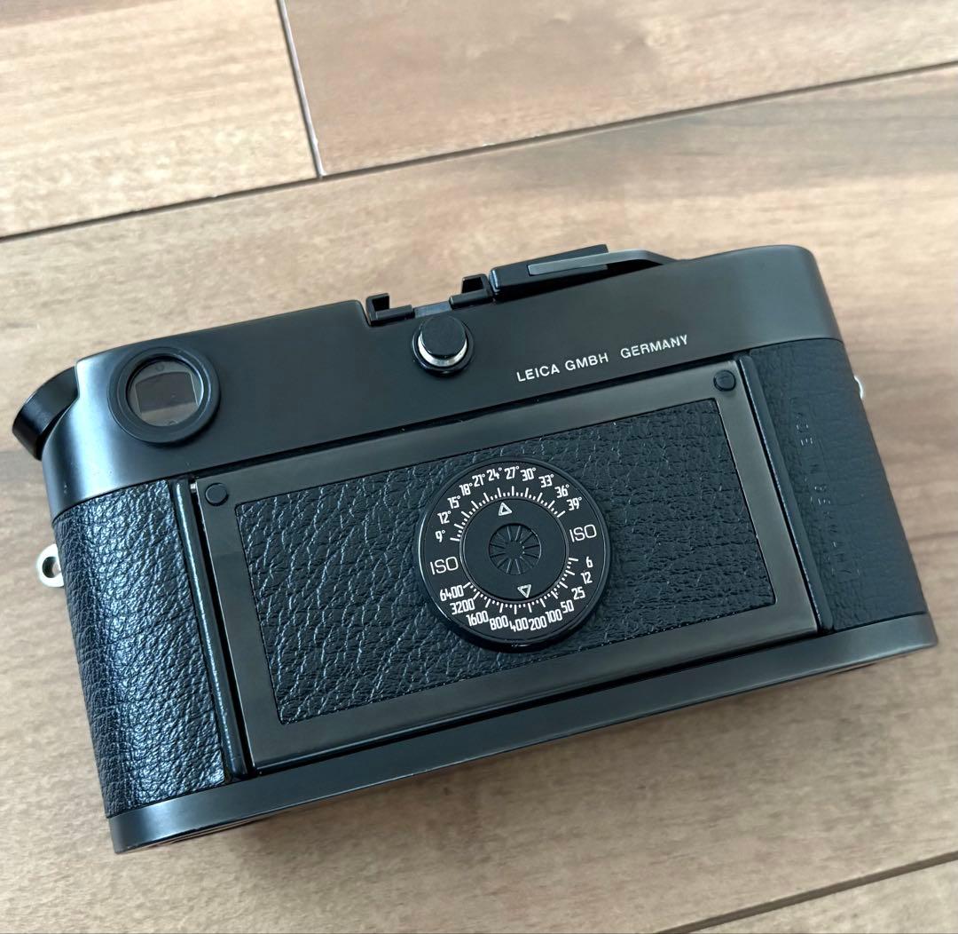 M6 ビッグネーム 希少品 付属品完備 ブラッククローム ライカ LEICA