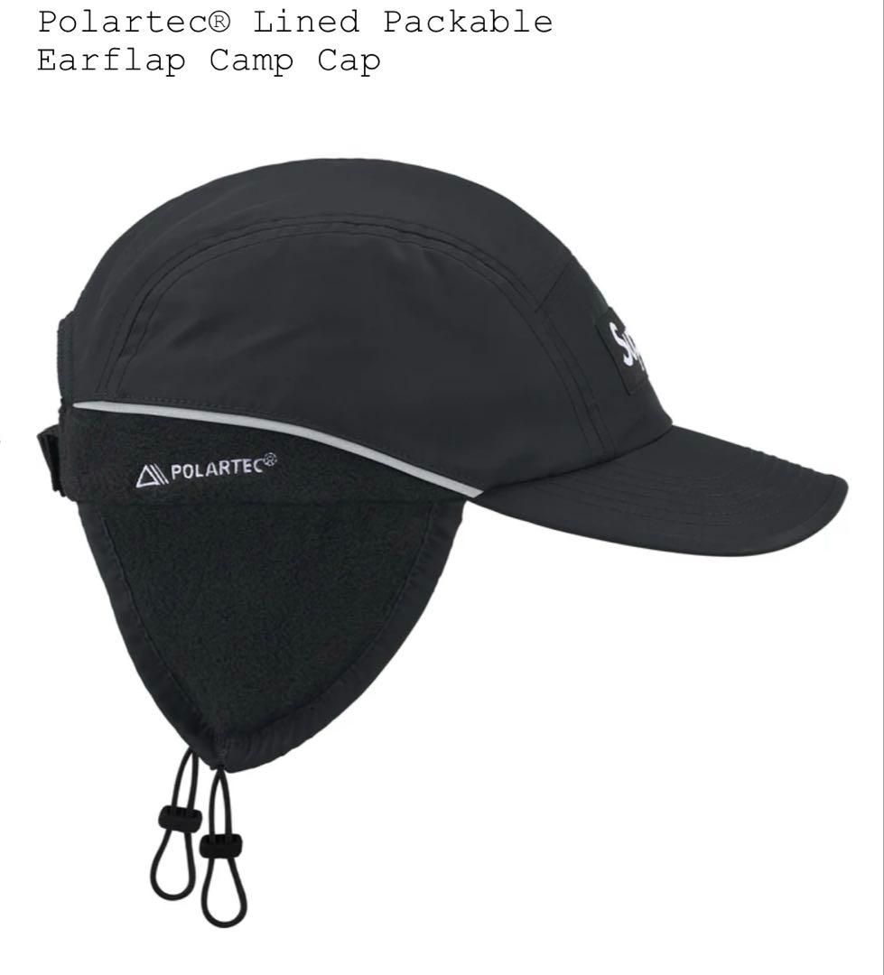【新品】supreme Polartec Earflap Camp Cap