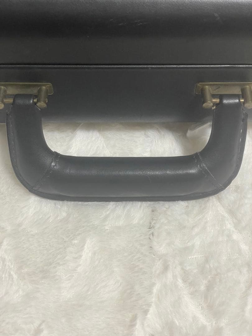 【激レア】COACH コーチ 黒 レザー アタッシュケース ダイヤルロック 鍵付