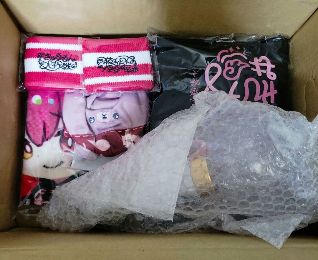 ホロライブ きゅるるん大作戦 宝鐘マリン 応援 リストバンド×2 ペンカバー