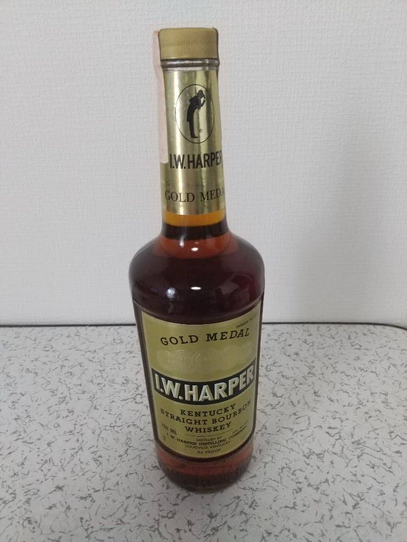 I.W. ハーパー ゴールドメダル 未開封 古酒