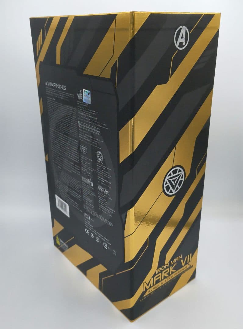 ホットトイズ DIECAST アイアンマン・マーク7（ブラック＆ゴールド版）