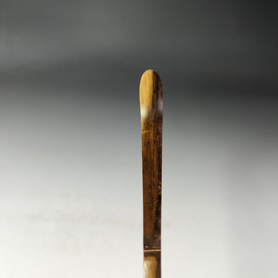 イ529 茶杓『大徳寺　立花大亀　極箱』『銘　花曇』『竹下削　稲尾誠中斎』茶道具