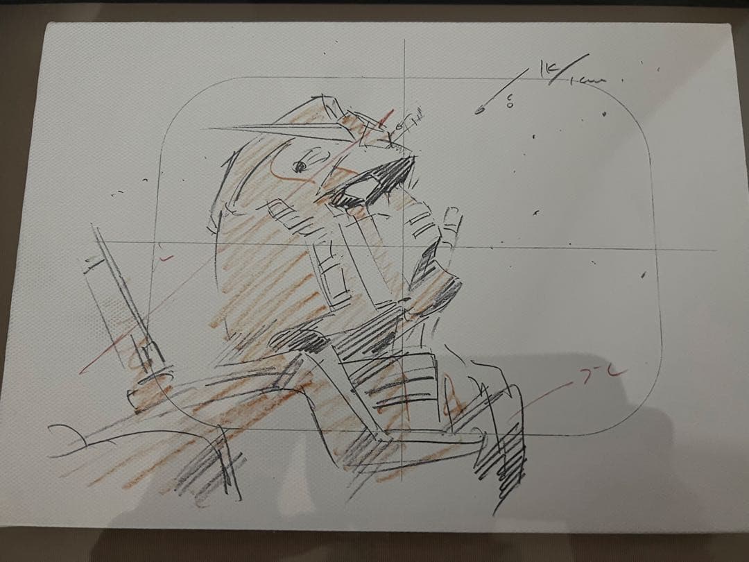 ガンダムキャンパスアート　CoCo壱