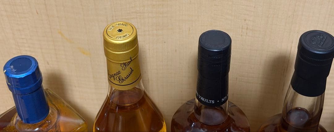 碧・ボウモア・クライヌリッシュ・ポールジロー ウイスキー＆ブランデー 4本セット