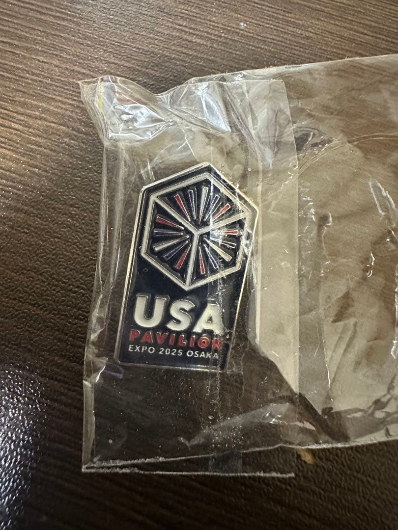 EXPO2025 大阪関西万博　 アメリカ館　ピンバッジ