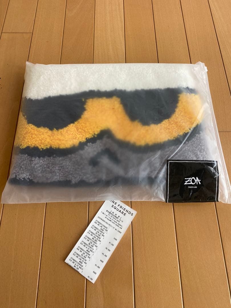 ZO&FRIENDS ポップアップ ZOA ぬいぐるみ ZOAラグ　レシート原本