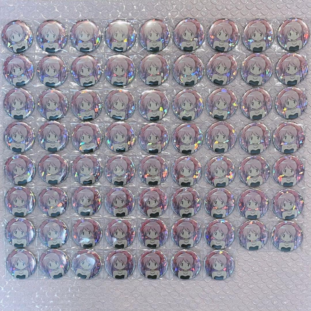 魔法少女まどか☆マギカ まどマギ ホログラム ドレス 鹿目まどか 缶バッジ