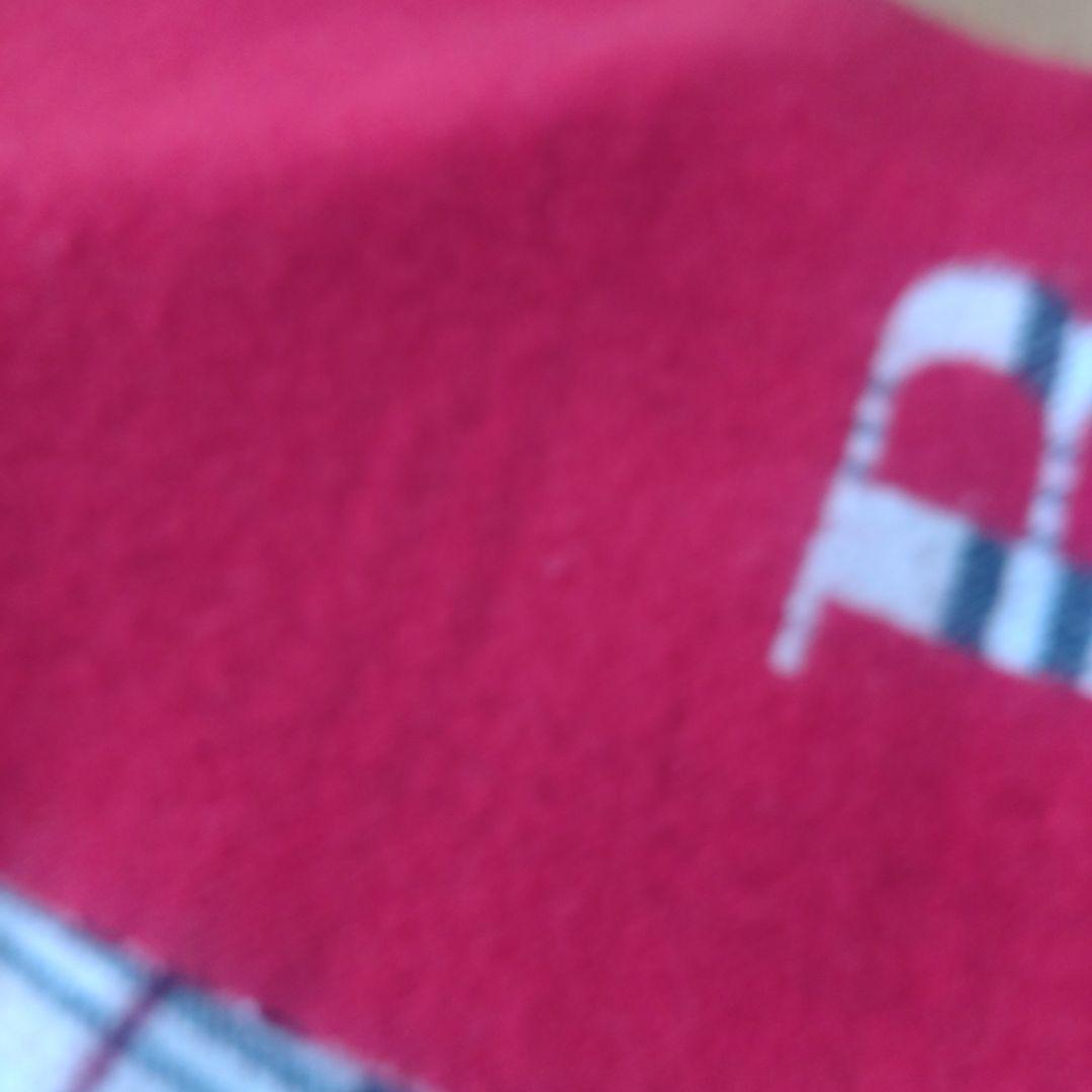 ※.n.となります※Burberry リバーシブル マフラー　赤