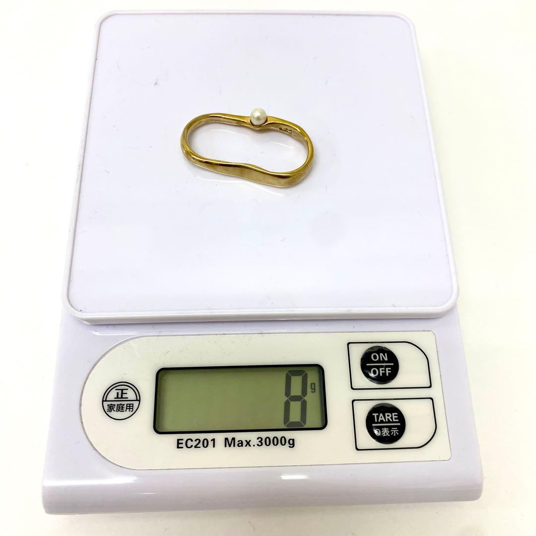 E186 HERNAN HERDEZ ダブルフィンガー リング ゴールド 真鍮