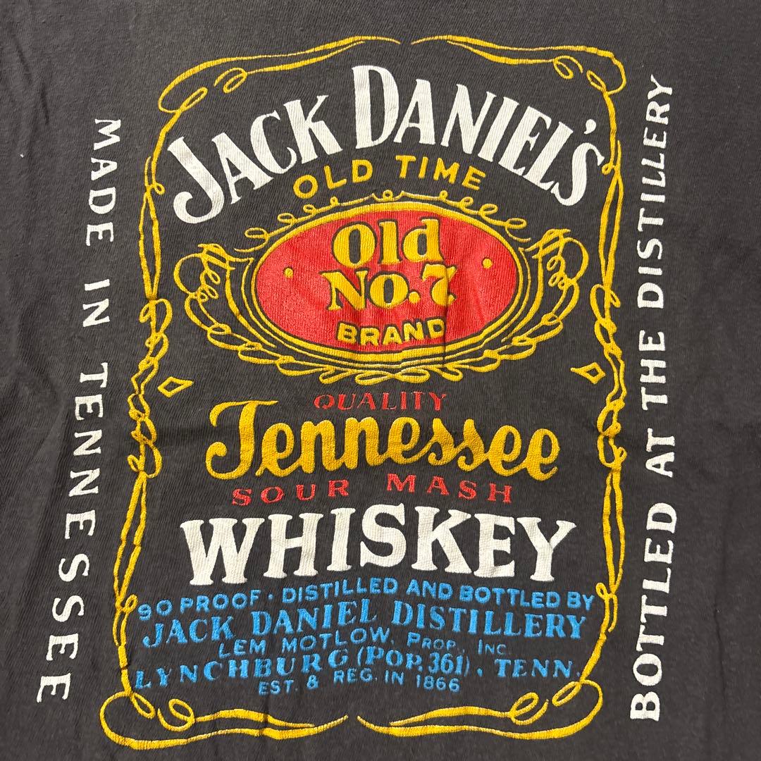 80s Jack Daniel's Old No. 7 Tシャツ グレー