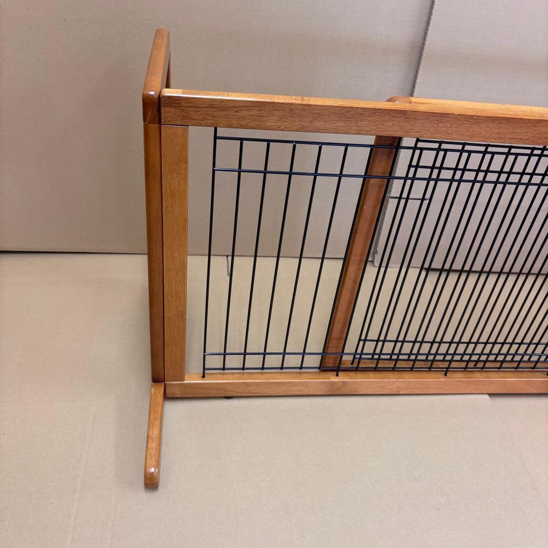 リッチェル ペット用 木製おくだけゲート ワイド