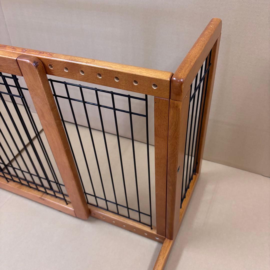 リッチェル ペット用 木製おくだけゲート ワイド