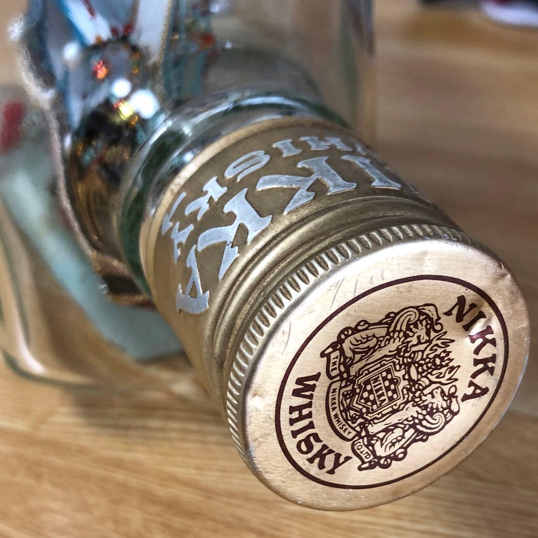 ボトル帆船・4帆・大きめ(Nikka Whisky)