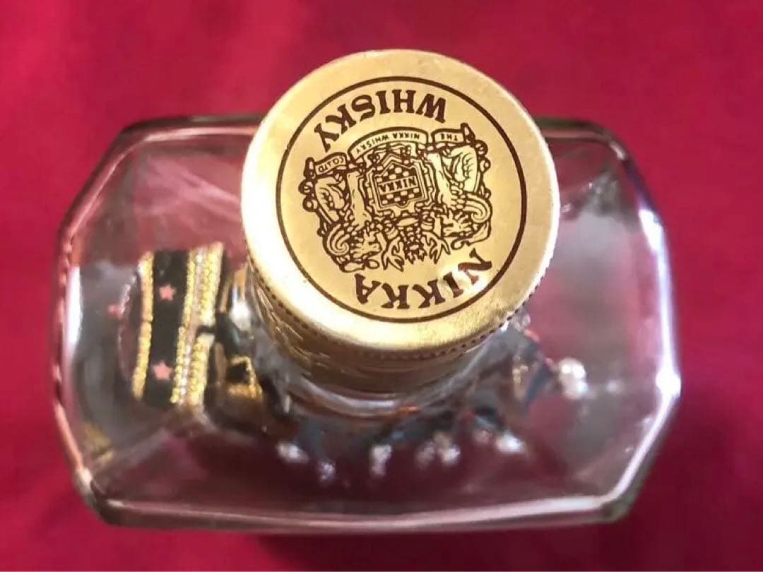 ボトル帆船・4帆・大きめ(Nikka Whisky)