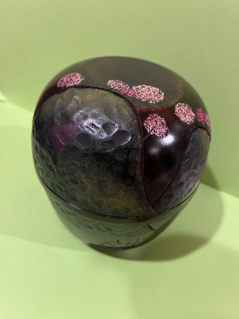 川添日記　散歩の友　お弁当　草木彫　漆