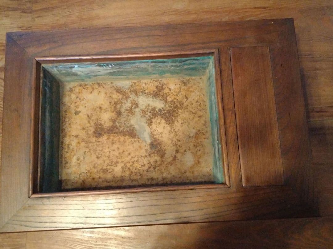 長火鉢　総欅造り