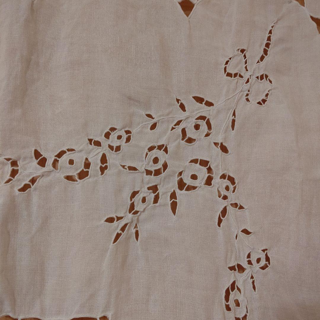 リネン アンティークレース カーテン／のれん 貴婦人 女性