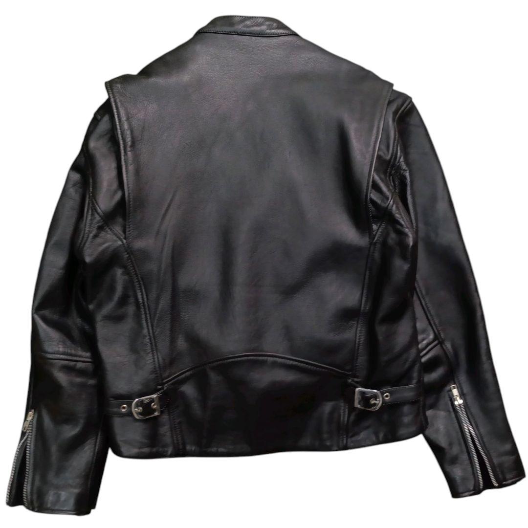 2XL✨Liugoo Leathers ボアライナー付 サイドジップ ライダース