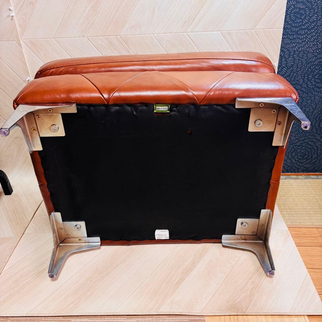 ワタリジャパン オットマン　ブラウン