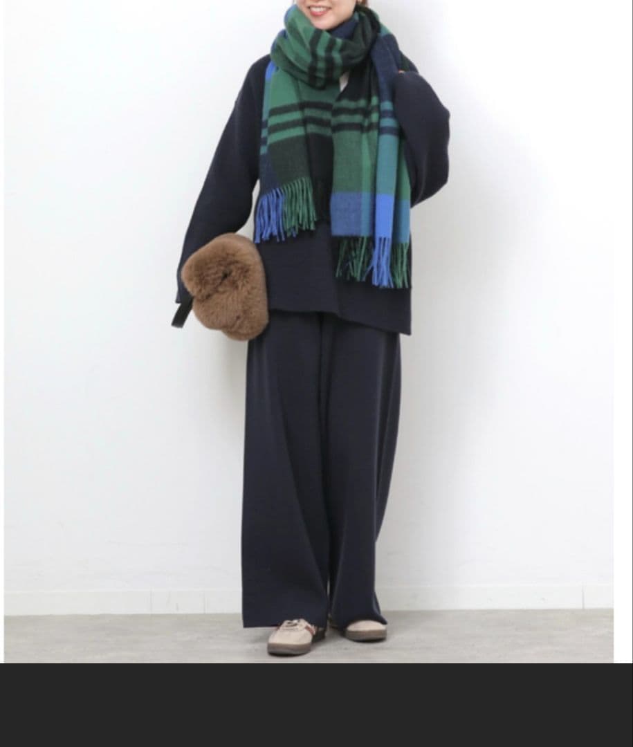 TWEEDMILL チェック柄マフラー 未使用