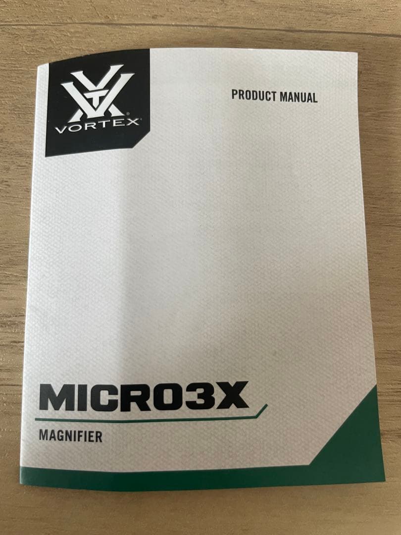 【実物】vortex MICRO3X マグニファイア