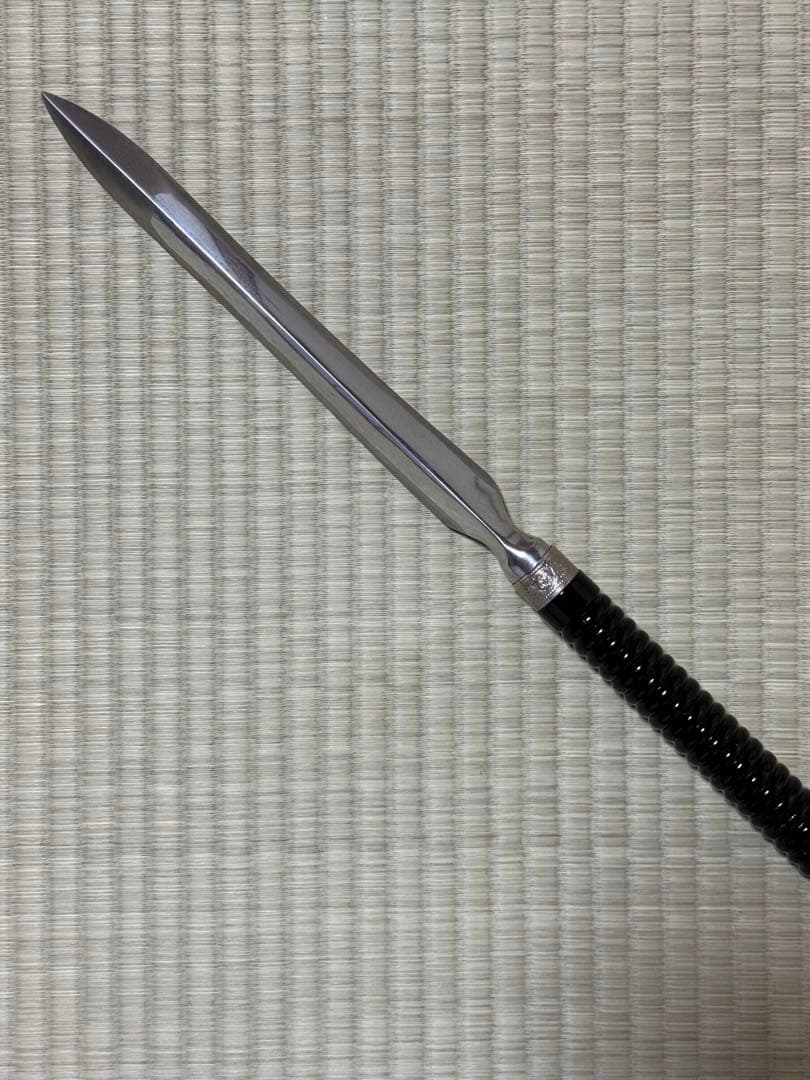 槍　やり　3本継　鞘付き　模造刀　模擬刀　美術刀　舞踊　大衆演劇　芝居