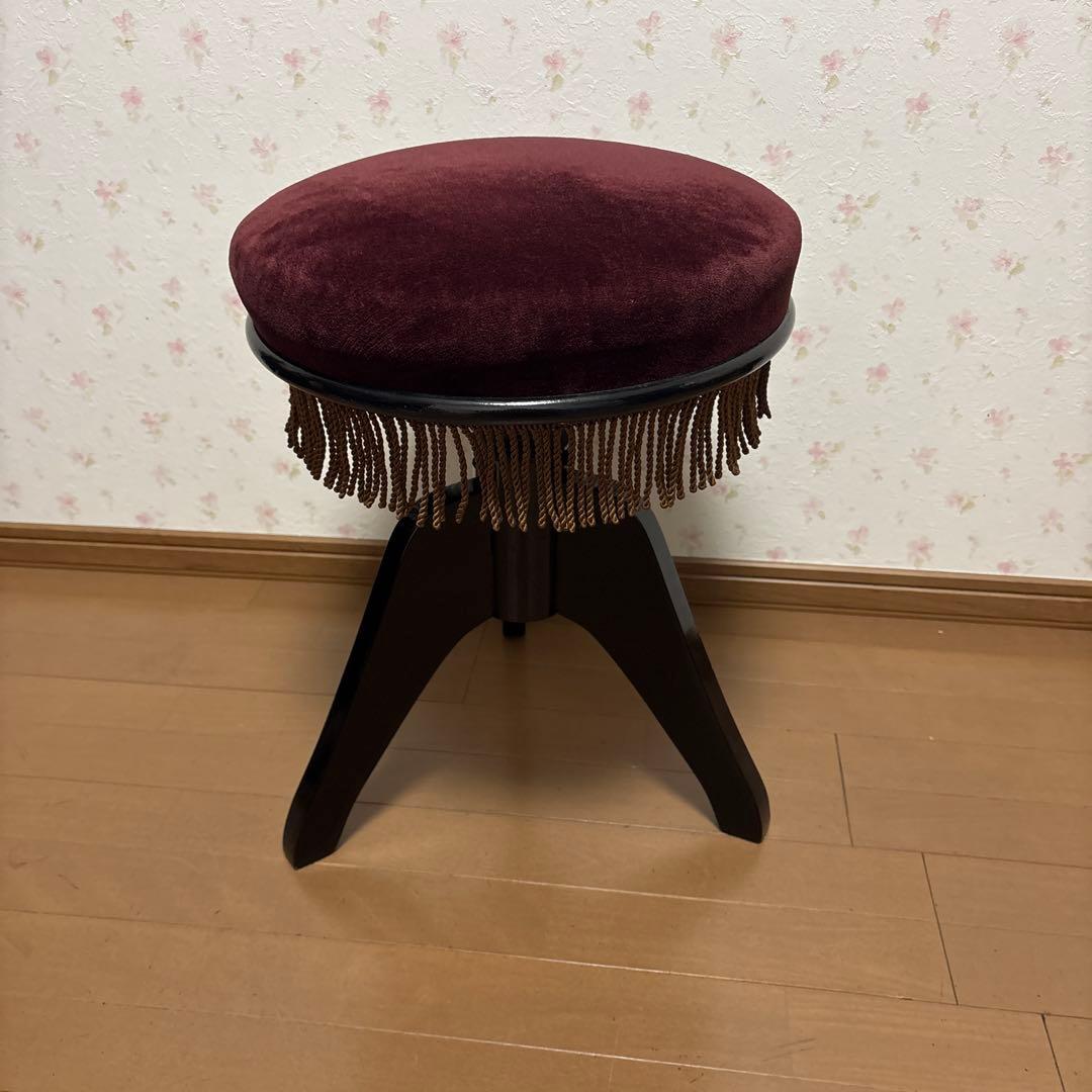 KAWAI ピアノ椅子　丸椅子　アップライト