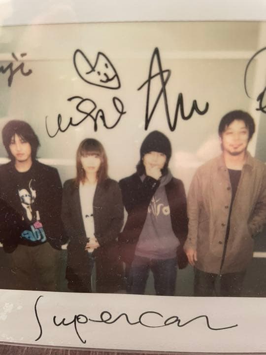 スーパーカー　サイン入りポラロイド　オマケあり