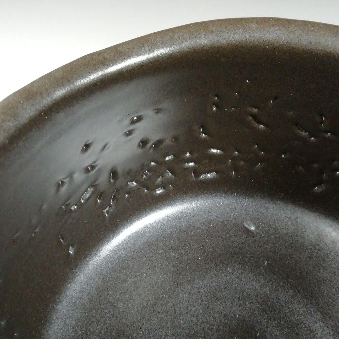 Ｗ１８　茶碗　『作山焼』『小池斉 造』　共箱　抹茶碗　茶道具