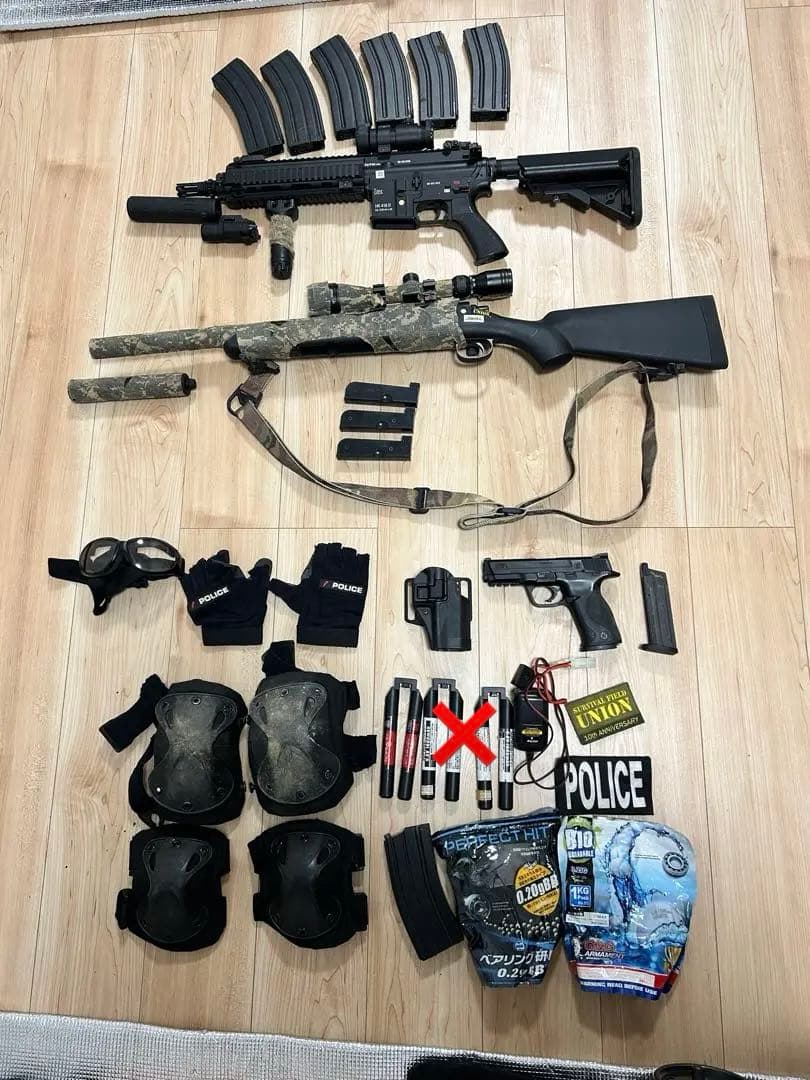 早い者勝ちです。サバゲースターターセット