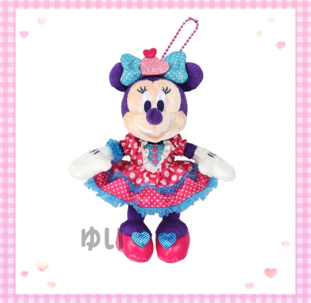 marron0　ミニーのぬいぐるみバッジ+3点セット