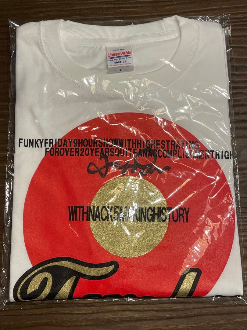 【小林克也サイン入り】FUNKY FRIDAY Tシャツ