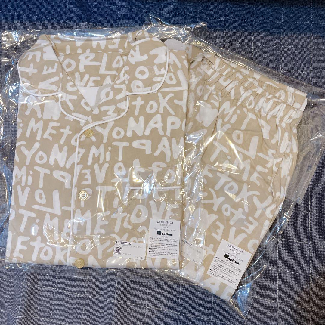 Naptime. 総柄パジャマ上下セット